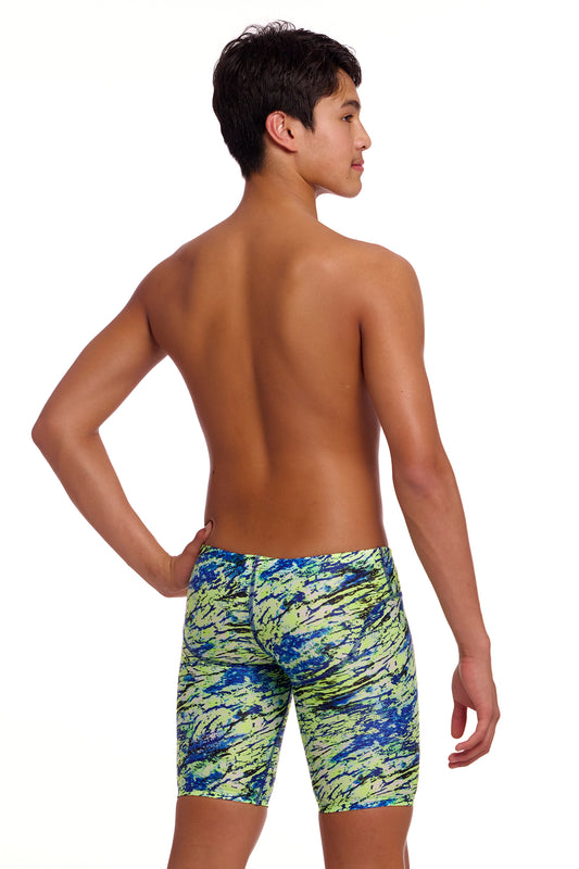 NEW! Funky Trunks Boys Fast Training Jammers Scaled Back