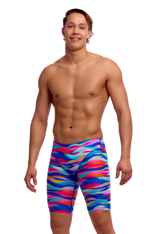 Funky Trunks Mens Fast Training Jammers Royal Wave