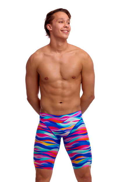 Funky Trunks Mens Fast Training Jammers Royal Wave
