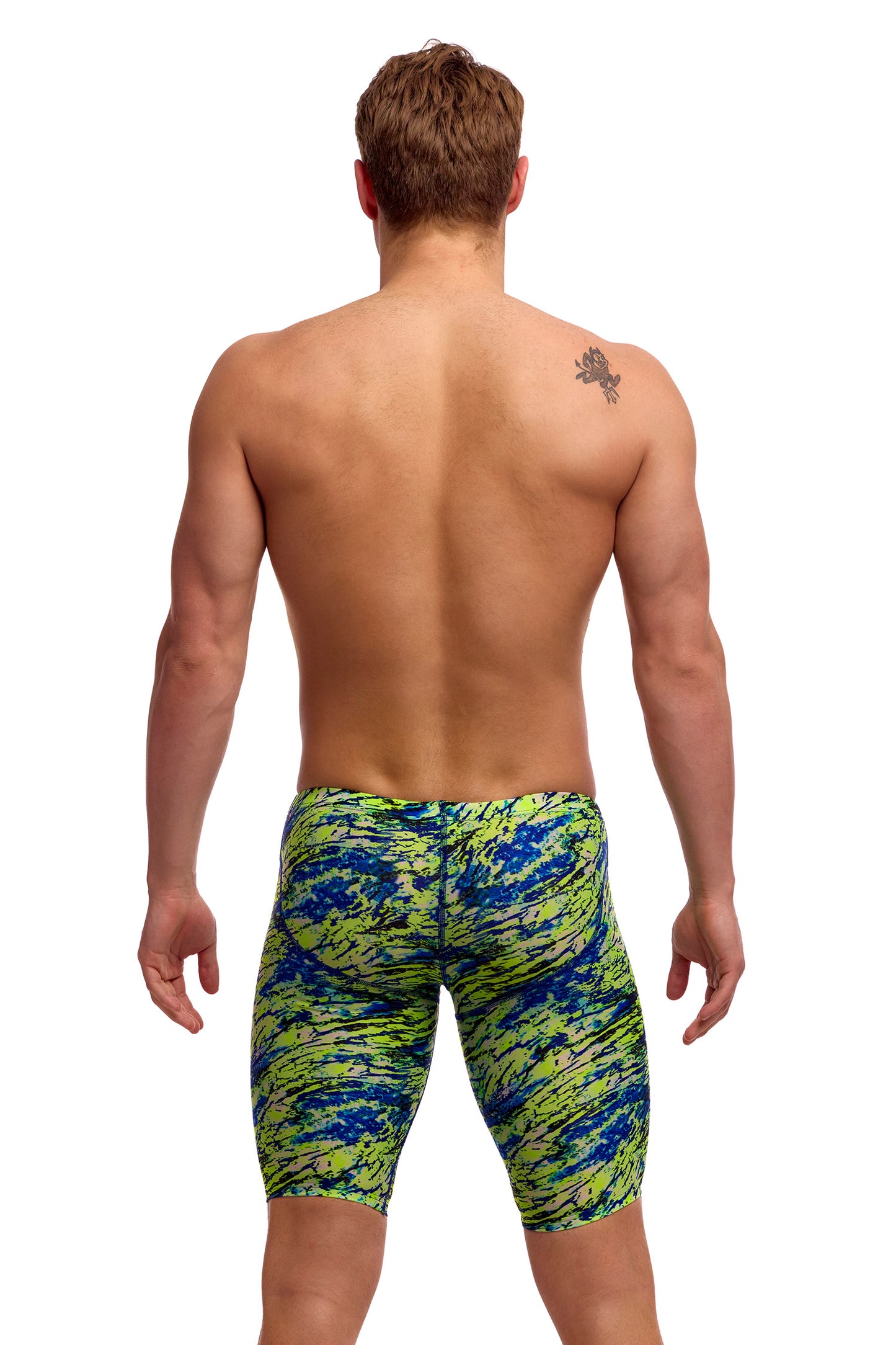NEW! Funky Trunks Mens Fast Training Jammers Scaled Back