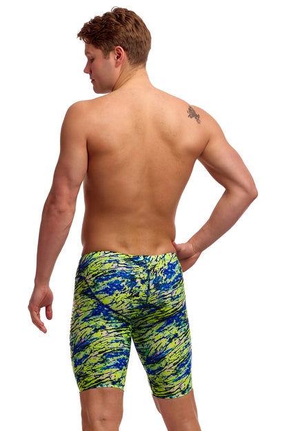 NEW! Funky Trunks Mens Fast Training Jammers Scaled Back