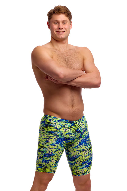 NEW! Funky Trunks Mens Fast Training Jammers Scaled Back