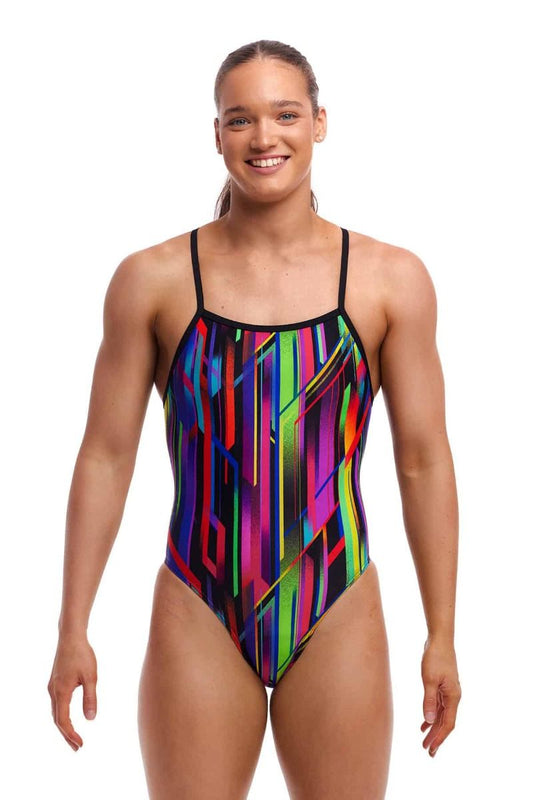 NEW STYLE! Funkita Ladies Tie Me Tight Secure One Piece Baby Beamer