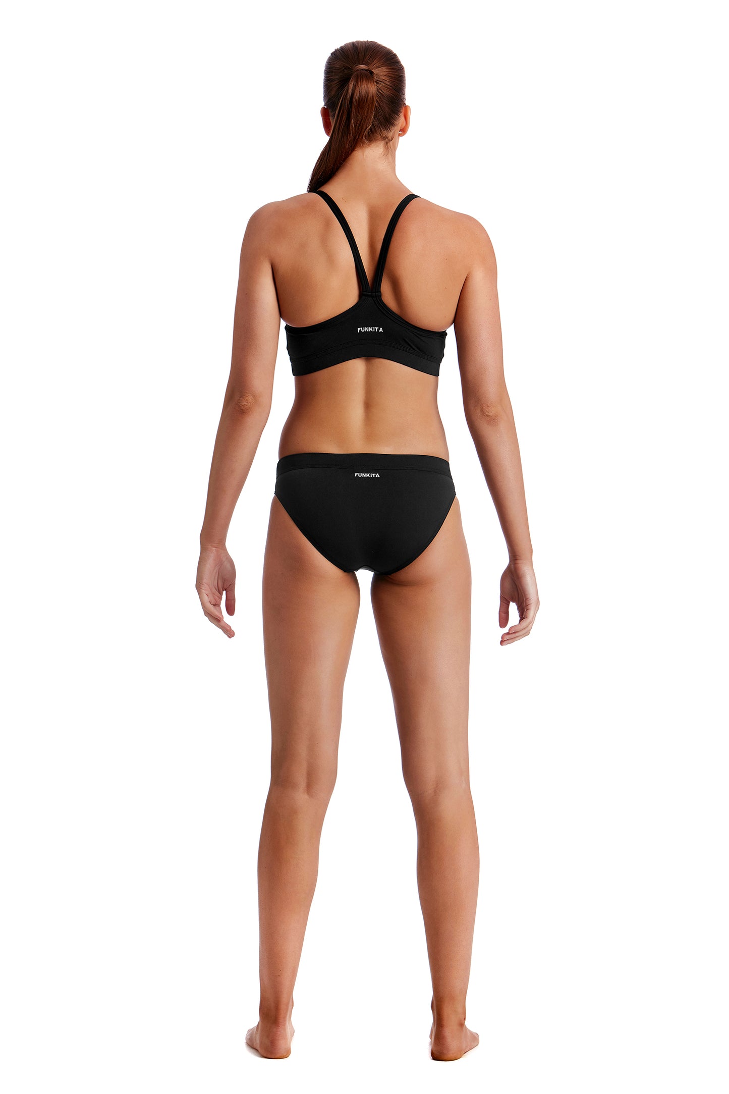 Funkita Ladies Sports Brief Still Black