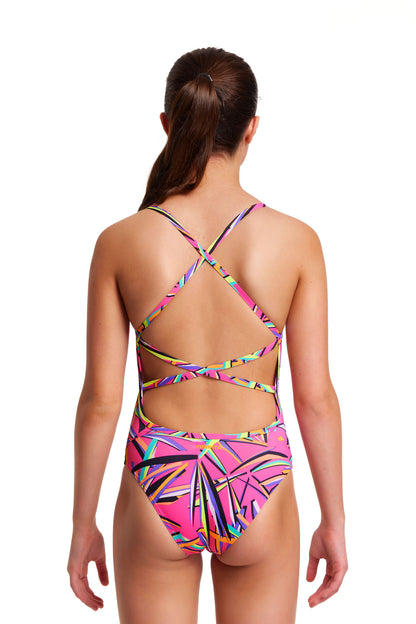 LAST ONE! Funkita Girls Strapped In One Piece Blade Stunner