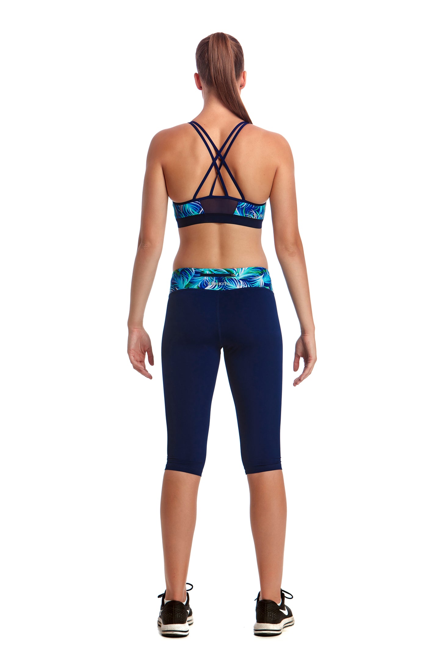 Funkita Fit Ladies Get Fit Crop Top Palm Beach