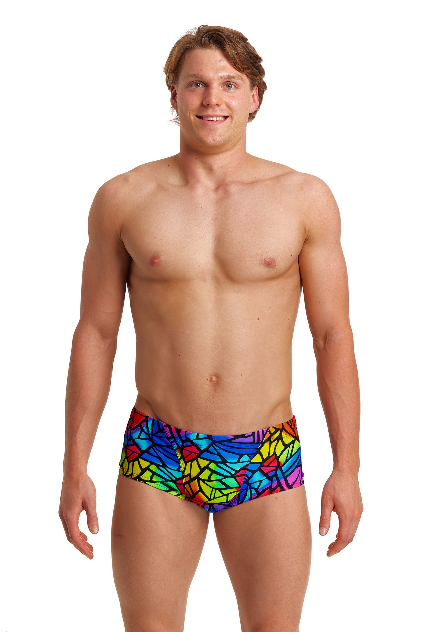 LAST ONE! Funky Trunks Mens Classic Trunks Cabbage Patch