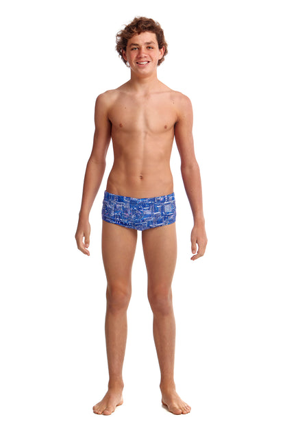 Funky Trunks Boys Classic Trunks Sky City
