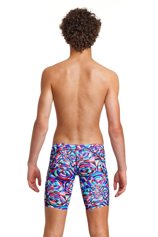LAST ONE! Funky Trunks Boys Training Jammers Video Star