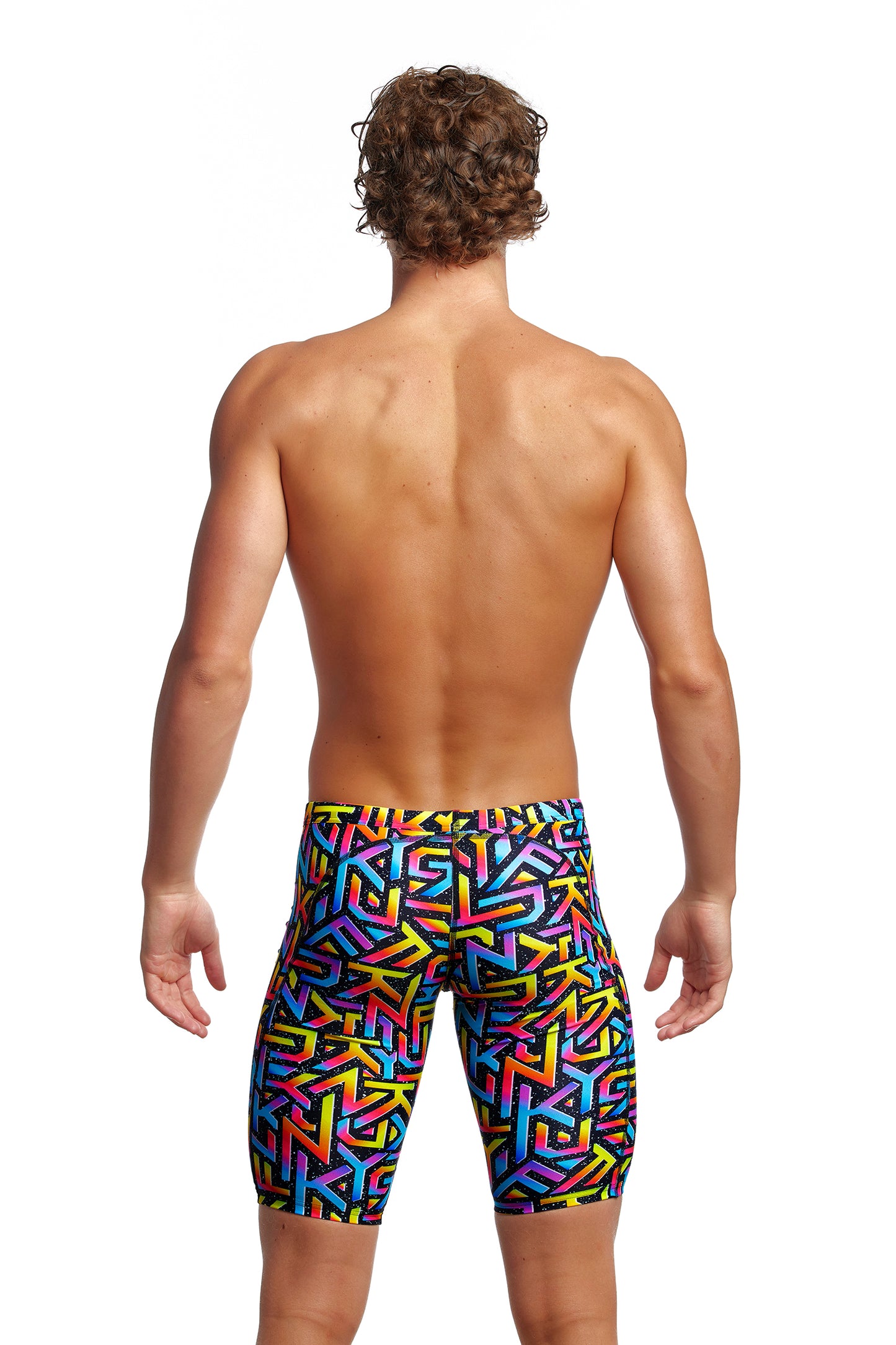 LAST ONE! Funky Trunks Mens Training Jammers Brand Galaxy