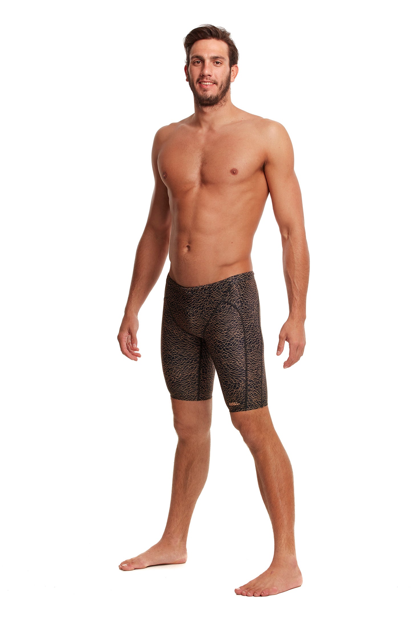 Funky Trunks Mens Training Jammers Leather Skin