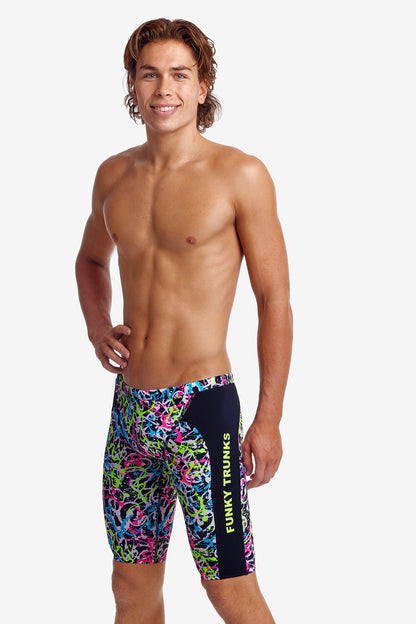 Funky Trunks Mens Training Jammers Messed Up
