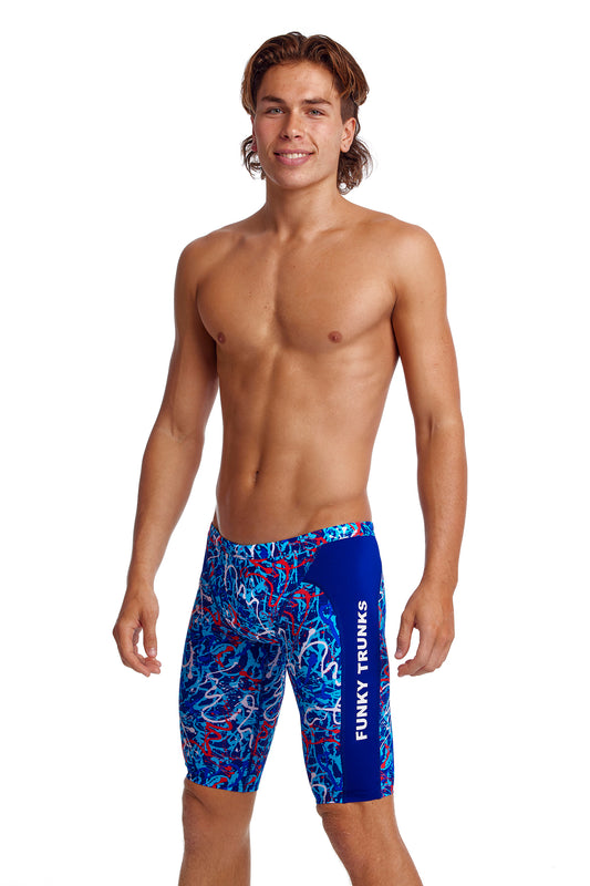Funky Trunks Mens Training Jammers Mr Squiggle