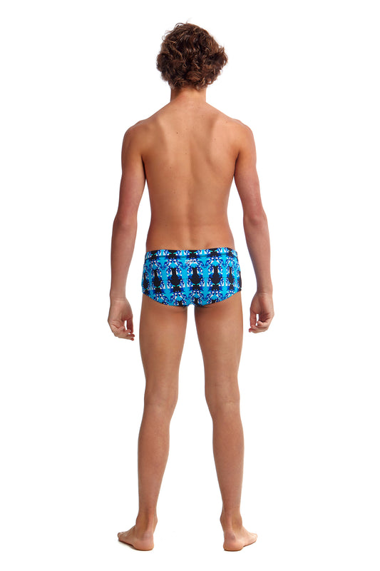 LAST ONE! Funky Trunks Boys Eco Classic Trunks Dive Master