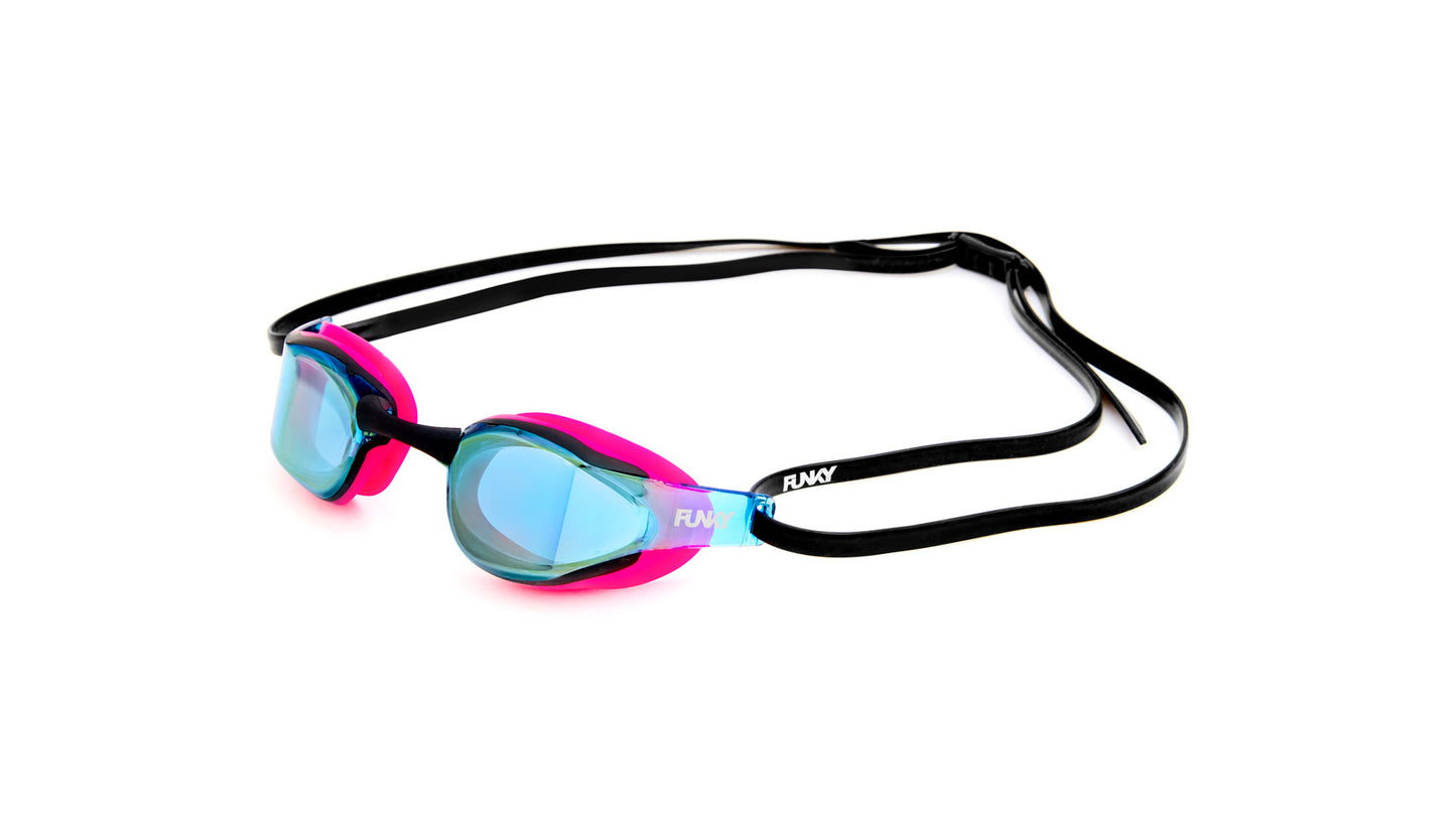 Funky Blade Swimmer Racing Goggle Pink Power
