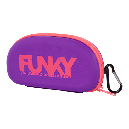 Funky Case Closed Goggle Case Purple Punch